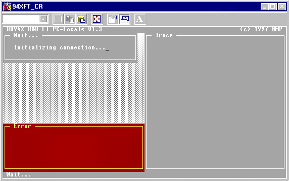 Initializing connection (9454 bytes)